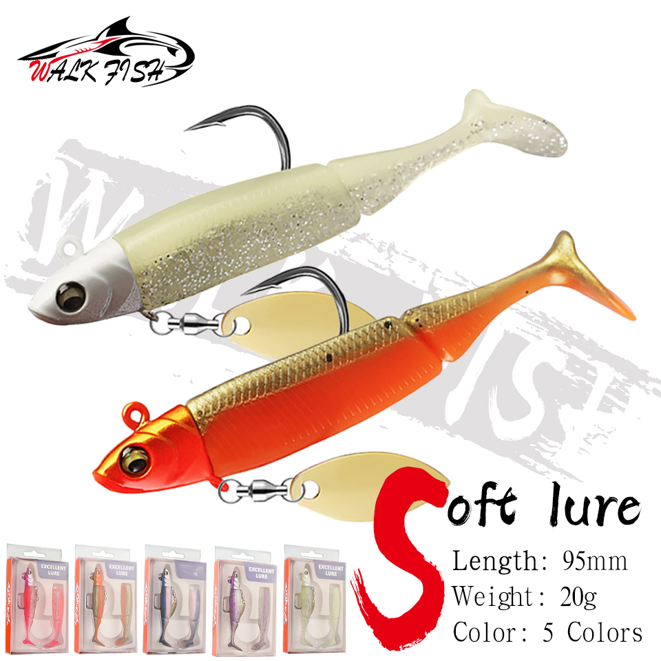 WALK FISH طُعم صيد ناعم 20 جرا - مراجعة Fishing Equipment For Sale وسعره