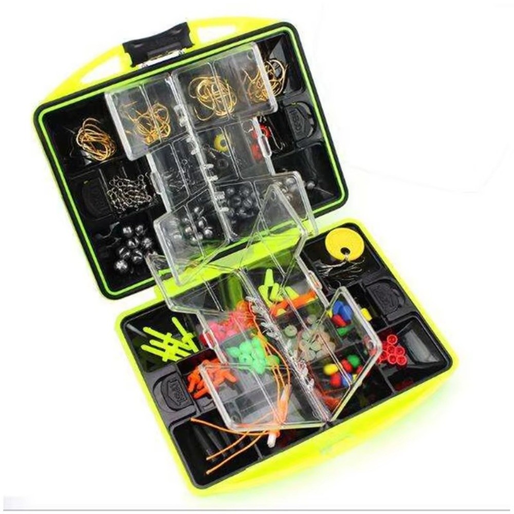 مجموعة أدوات صيد السمك 184 قطع - مراجعة Fishing Equipment Storage وسعره