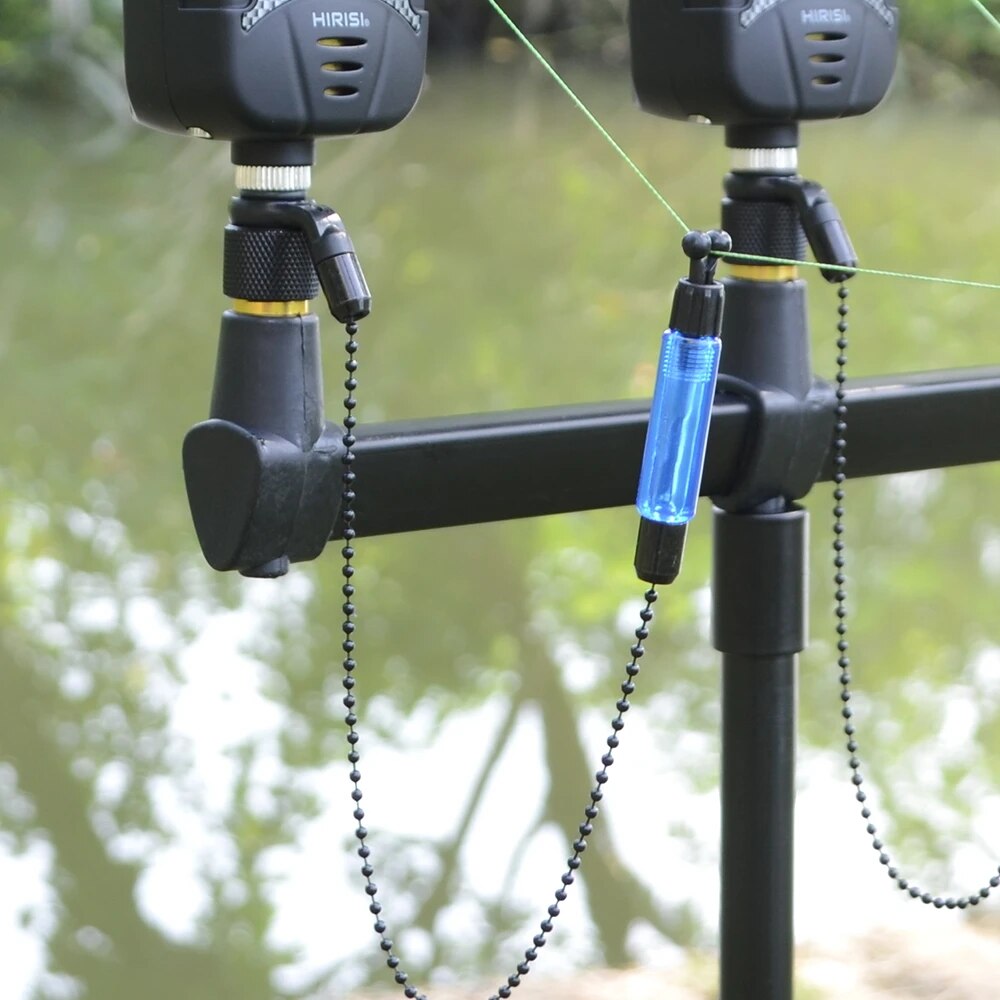 هيريسي 4 قطع من أجهزة التنبيه  - مراجعة Bite Alarm Fishing وسعره